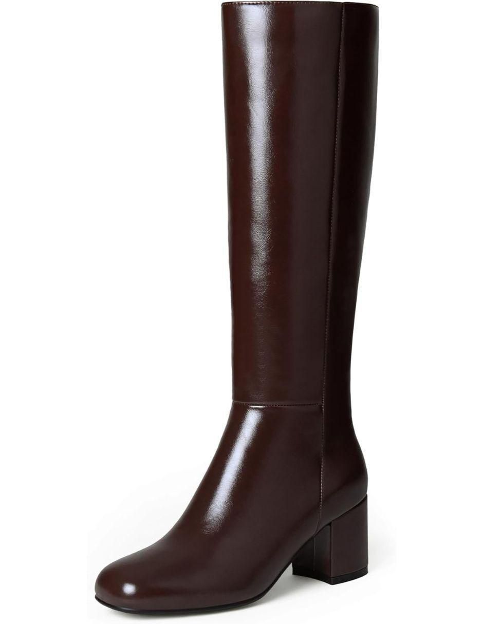 Bota abajo de la rodilla para mujer