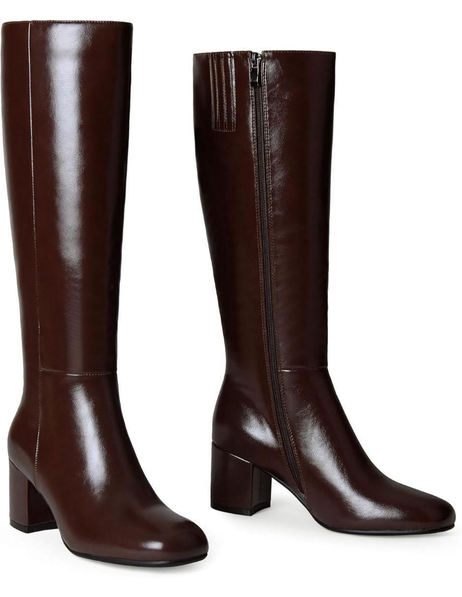 Bota abajo de la rodilla dream paris sin familia "de" sintético "para mujer"
