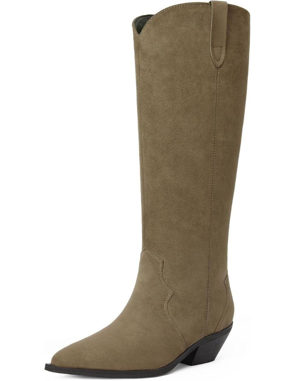 Bota abajo de la rodilla para mujer 1