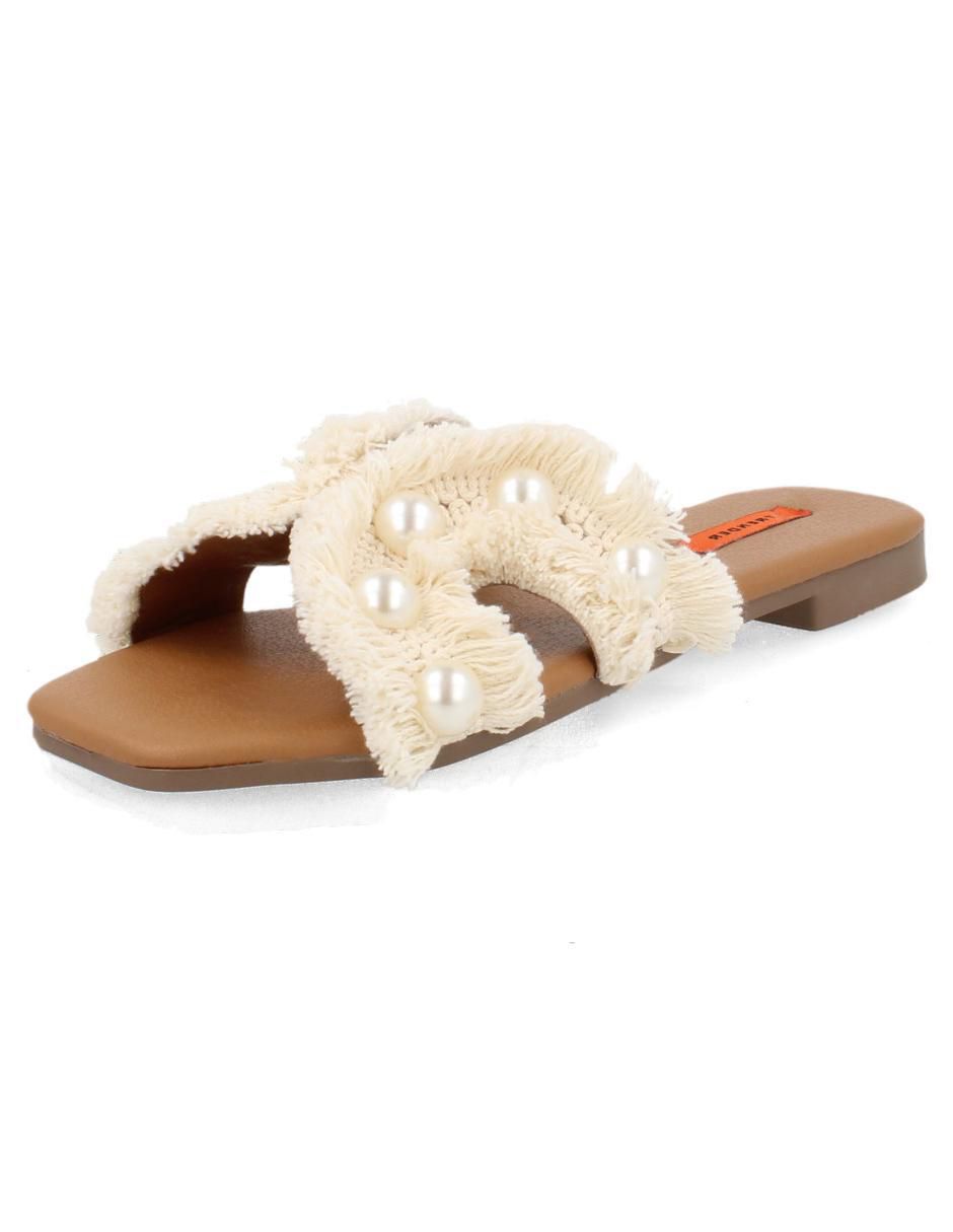 Sandalia Plana Camboya para mujer 2