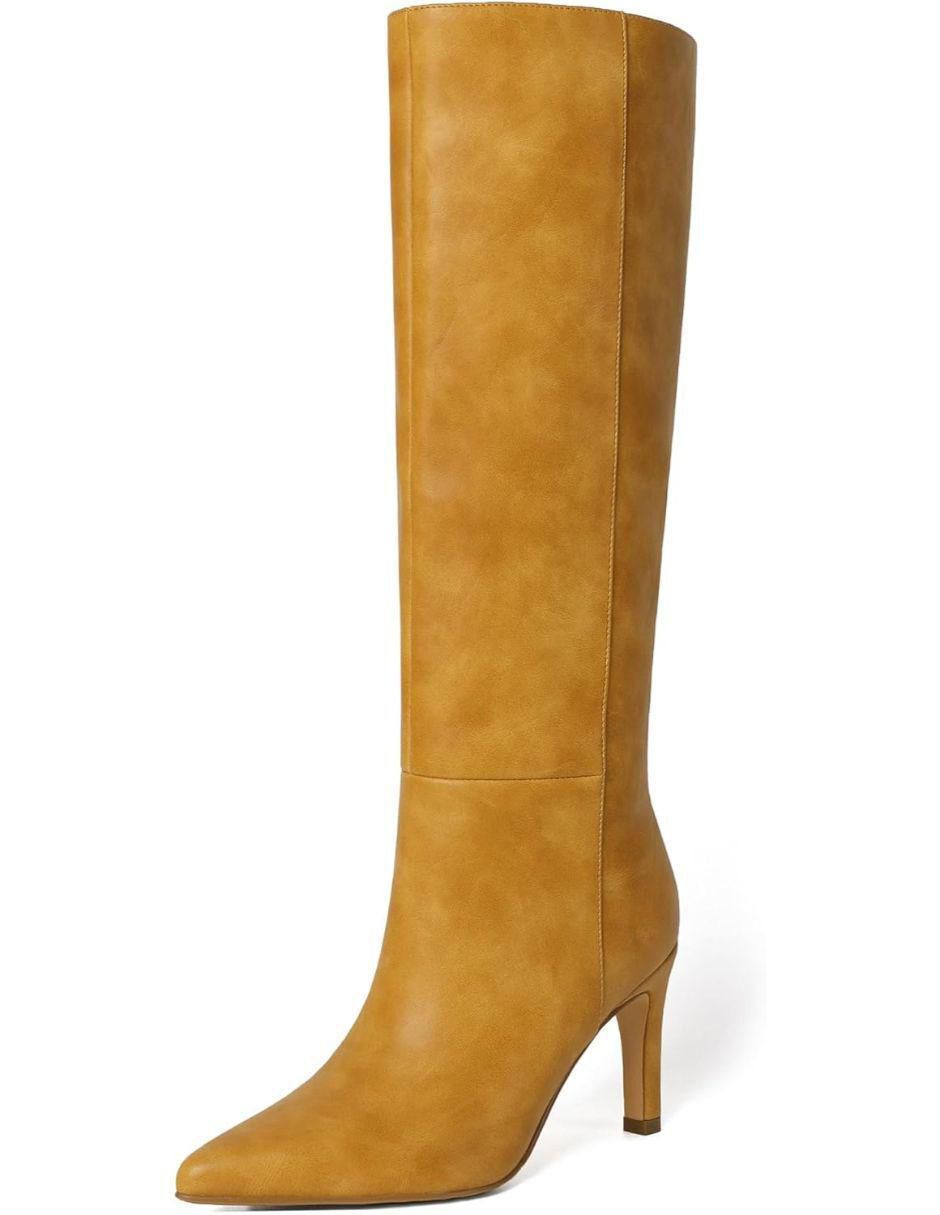 Bota abajo de la rodilla para mujer