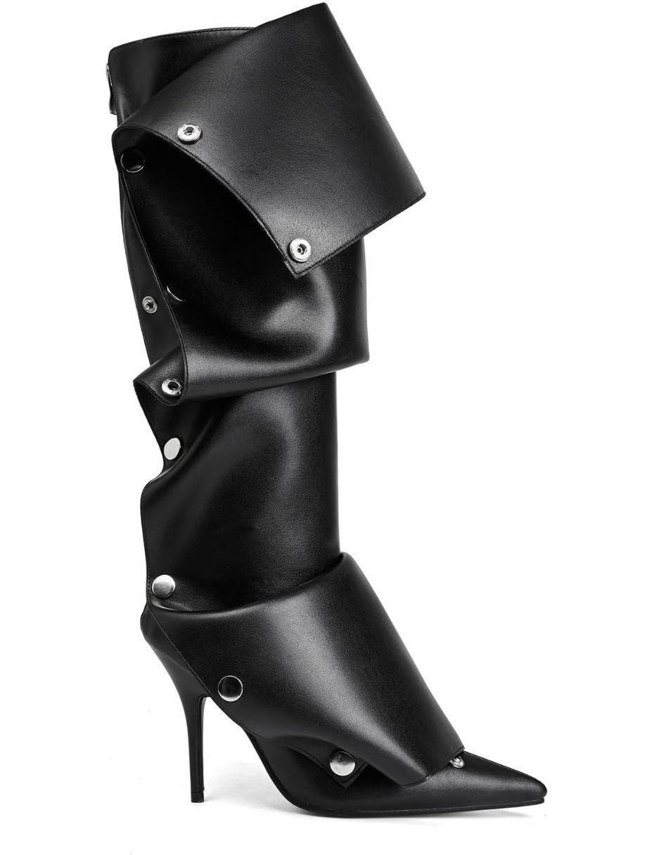 Bota abajo de la rodilla gwin no aplica "de" sintético "para mujer"