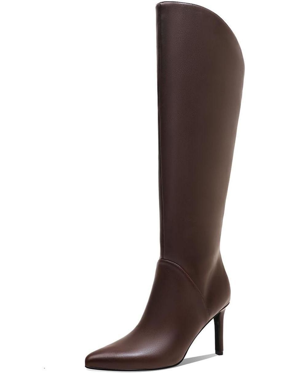 Bota abajo de la rodilla para mujer