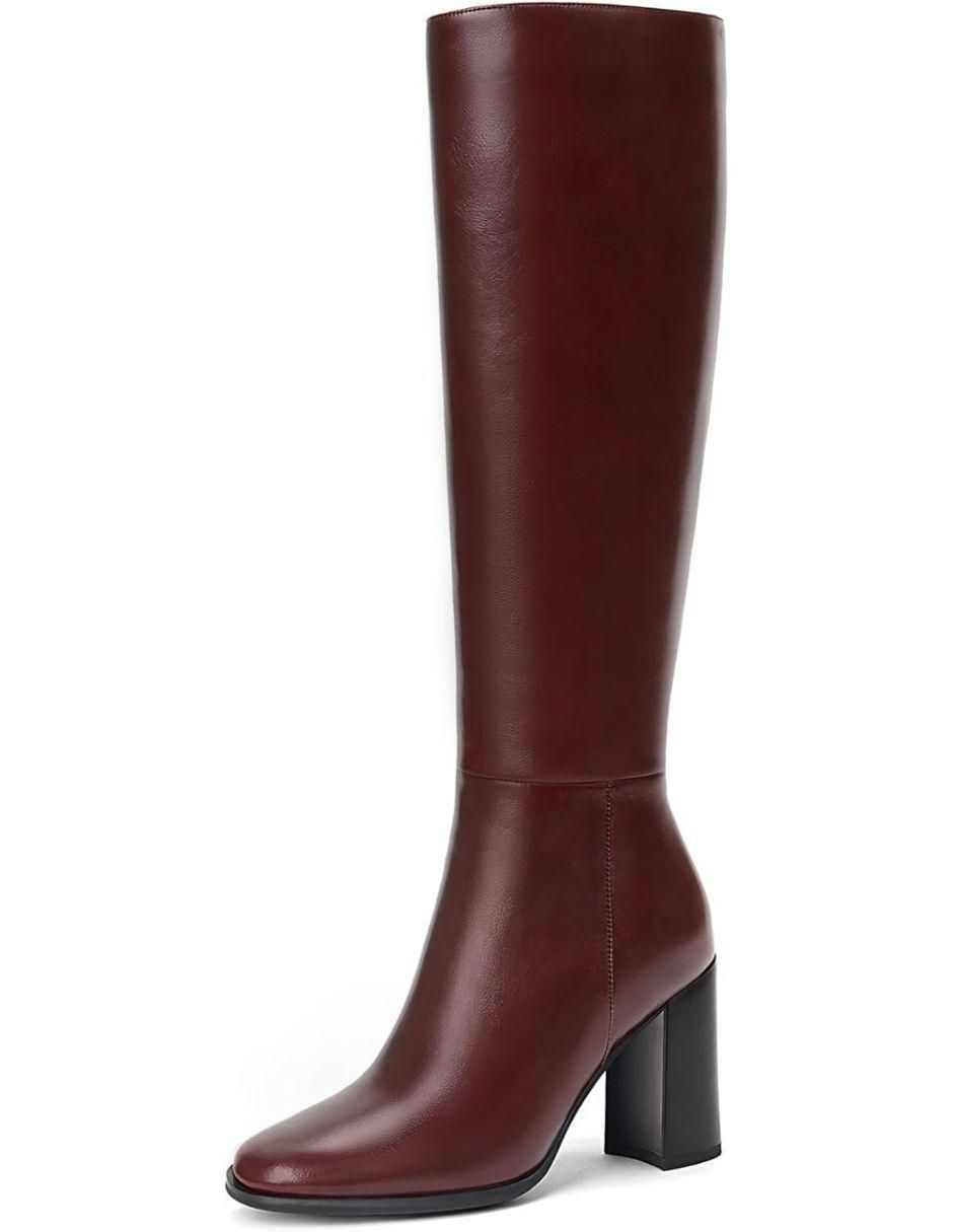 Bota abajo de la rodilla para mujer