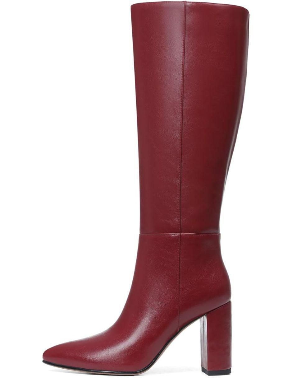 Bota abajo de la rodilla para mujer