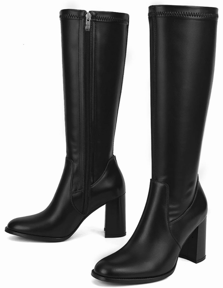 Bota abajo de la rodilla para mujer 4