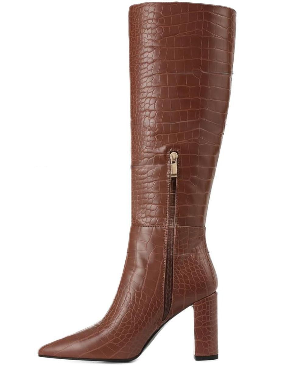 Bota abajo de la rodilla para mujer 4