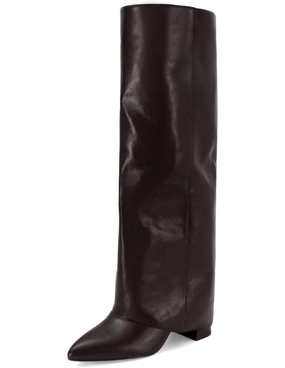 Bota abajo de la rodilla para mujer