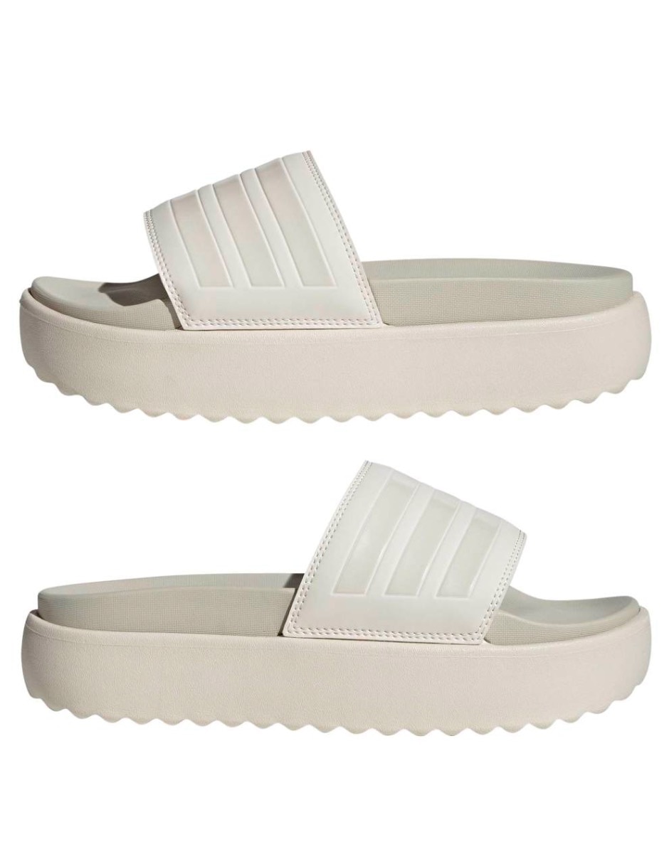 Sandalia plana Adilette Platform para mujer 11