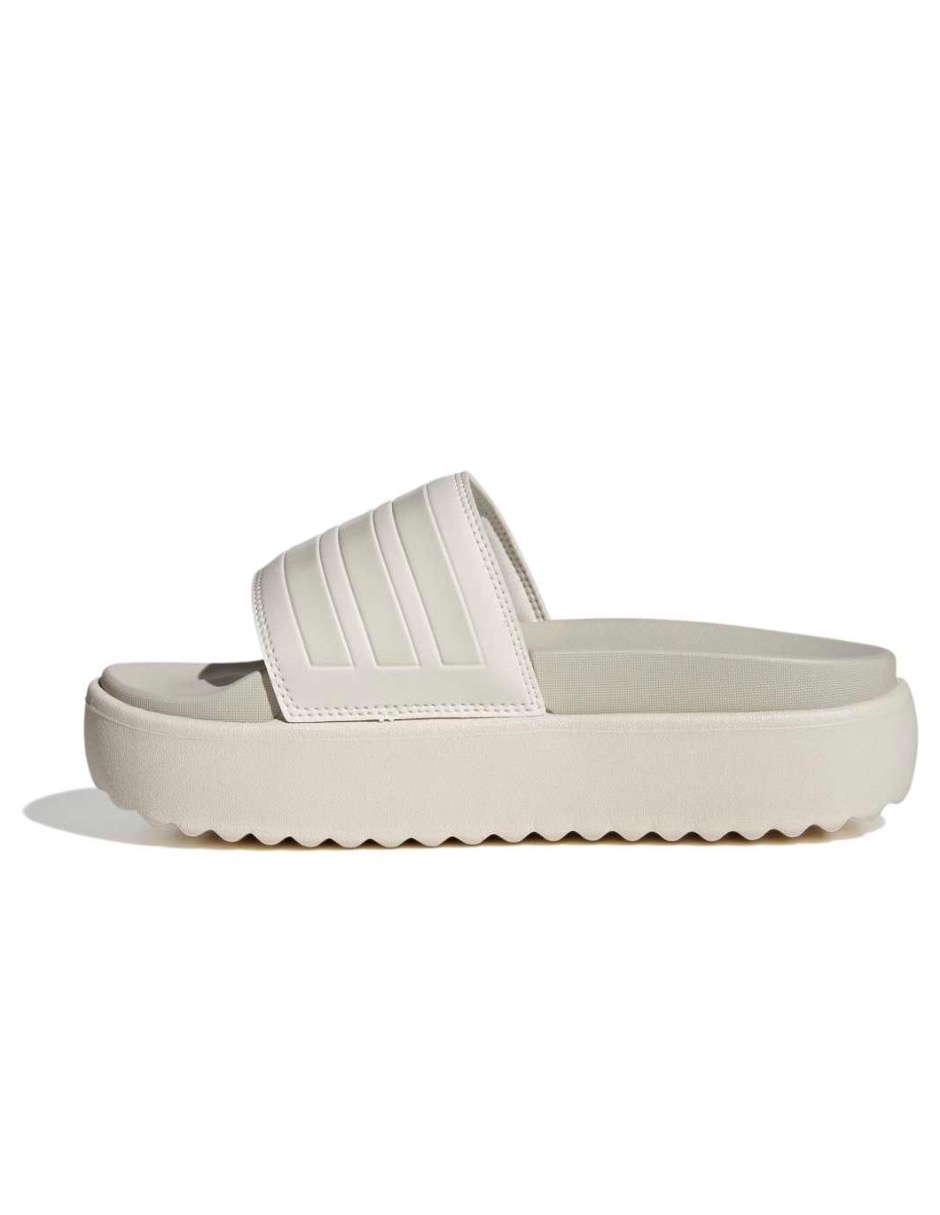 Sandalia plana Adilette Platform para mujer 6