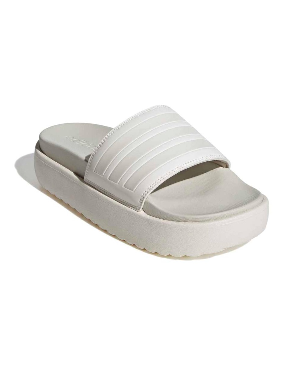 Sandalia plana Adilette Platform para mujer 7