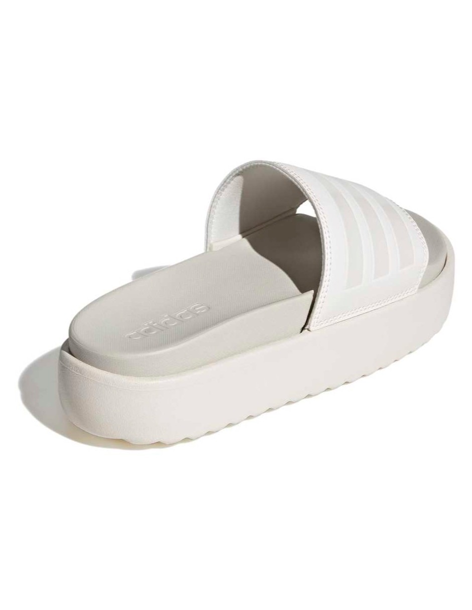 Sandalia plana Adilette Platform para mujer 8
