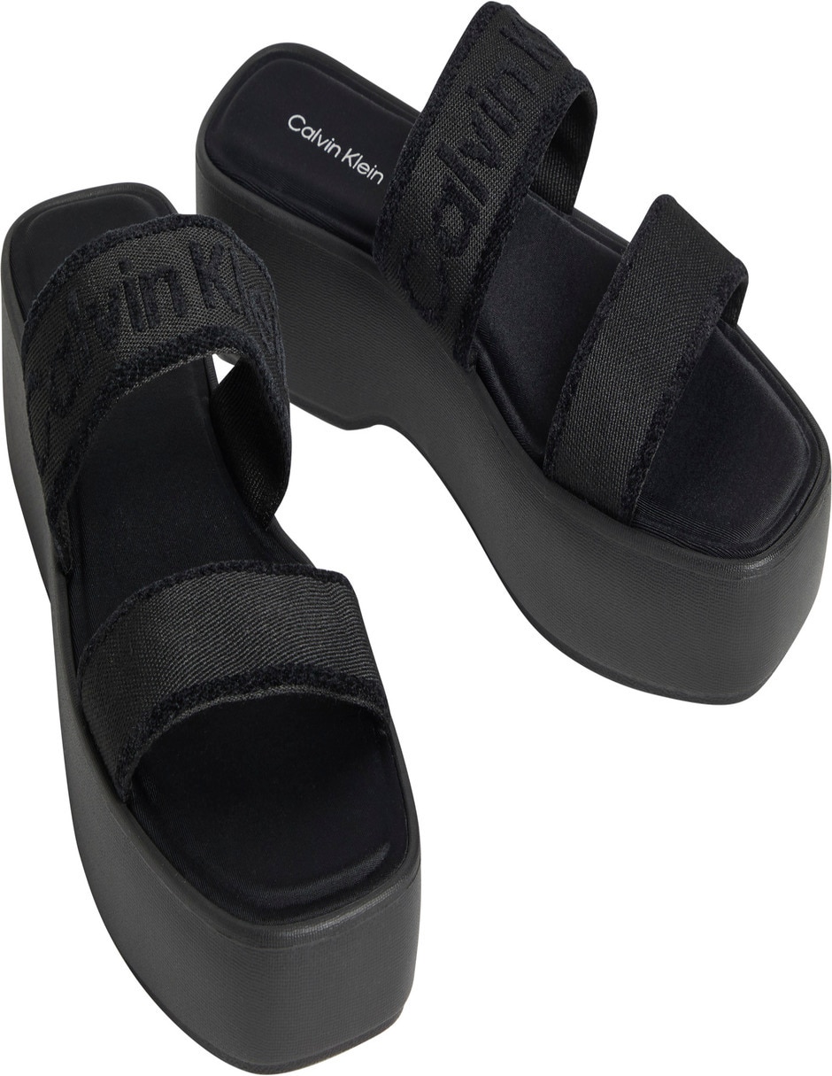 Sandalias Flatform Webbing para mujer 6