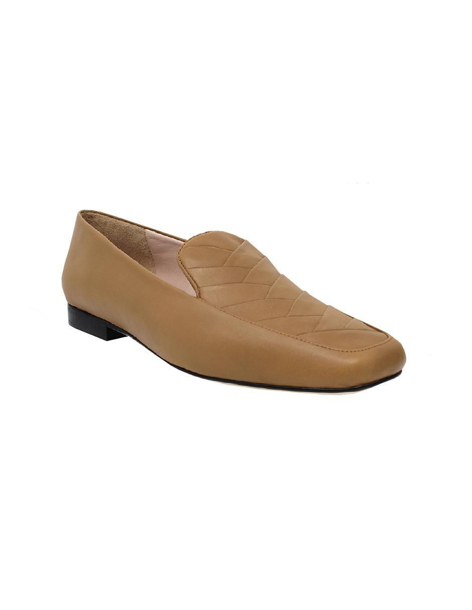 Mocasín Nelly de piel para mujer 2