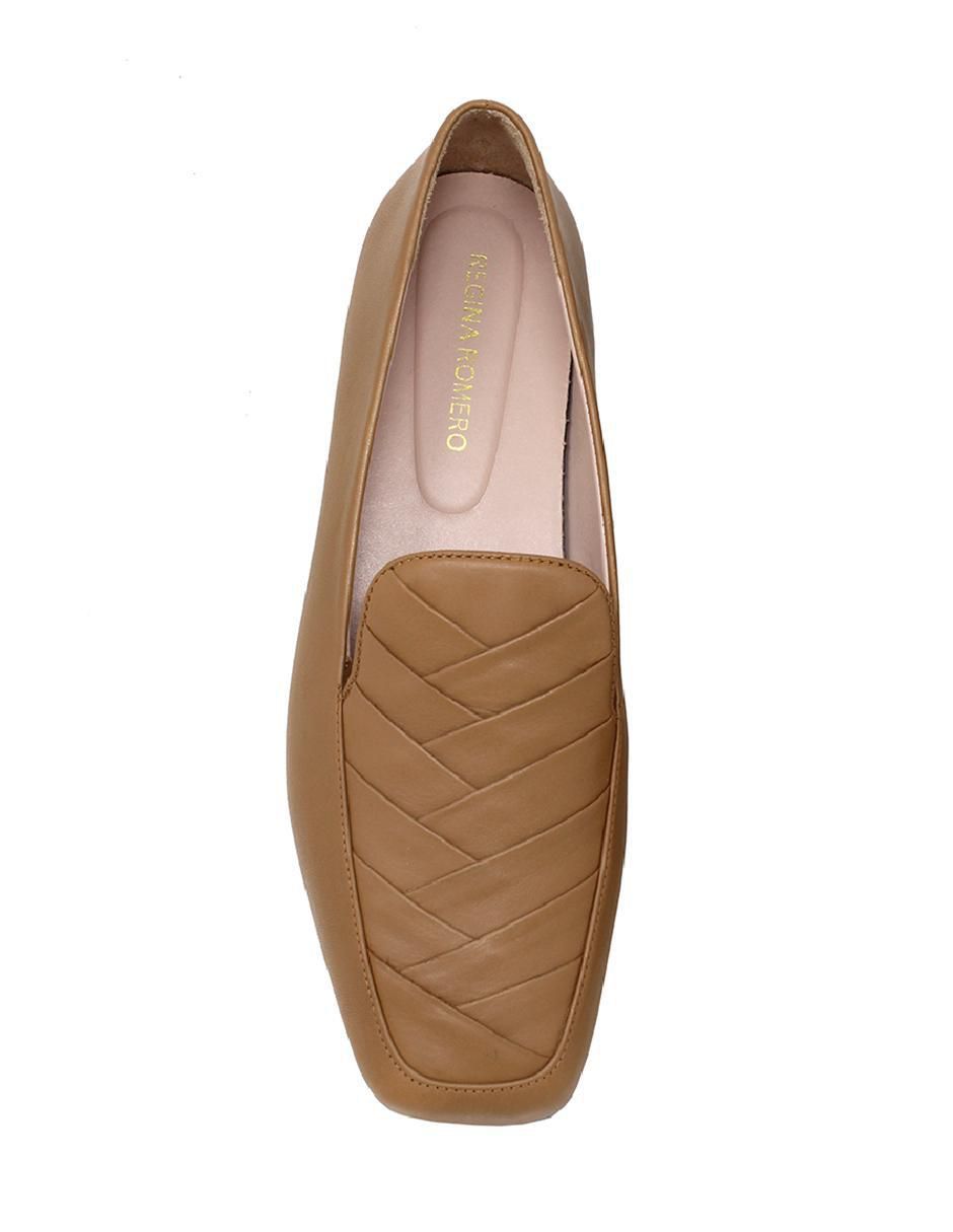 Mocasín Nelly de piel para mujer 5