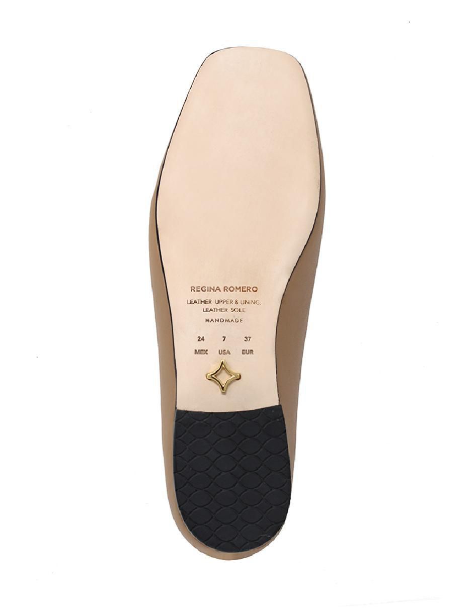 Mocasín Nelly de piel para mujer 6