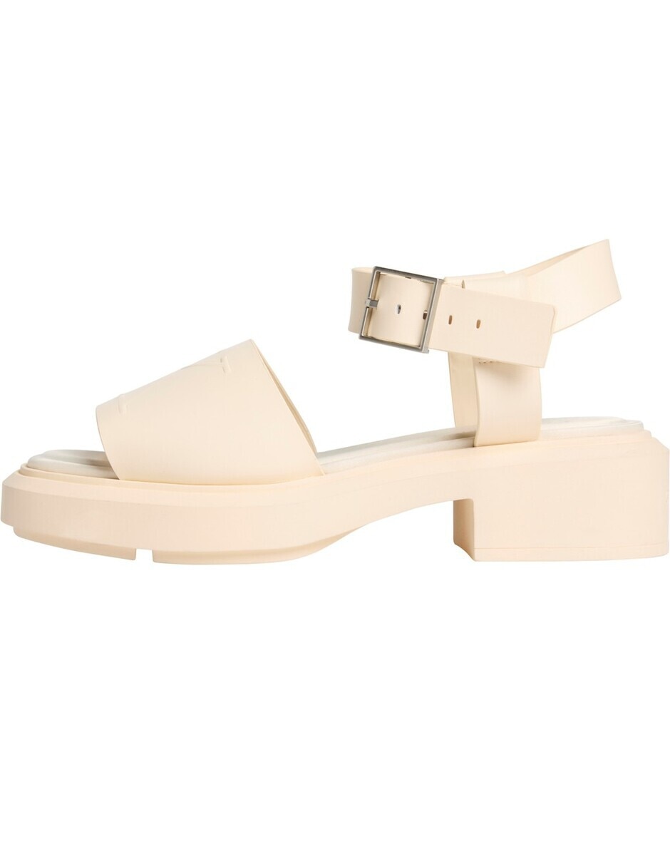 Sandalia plana Chunky Lth Mg para mujer 2
