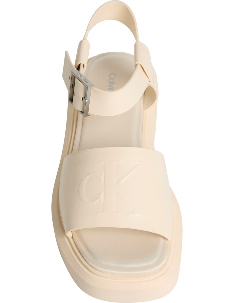 Sandalia plana Chunky Lth Mg para mujer 3
