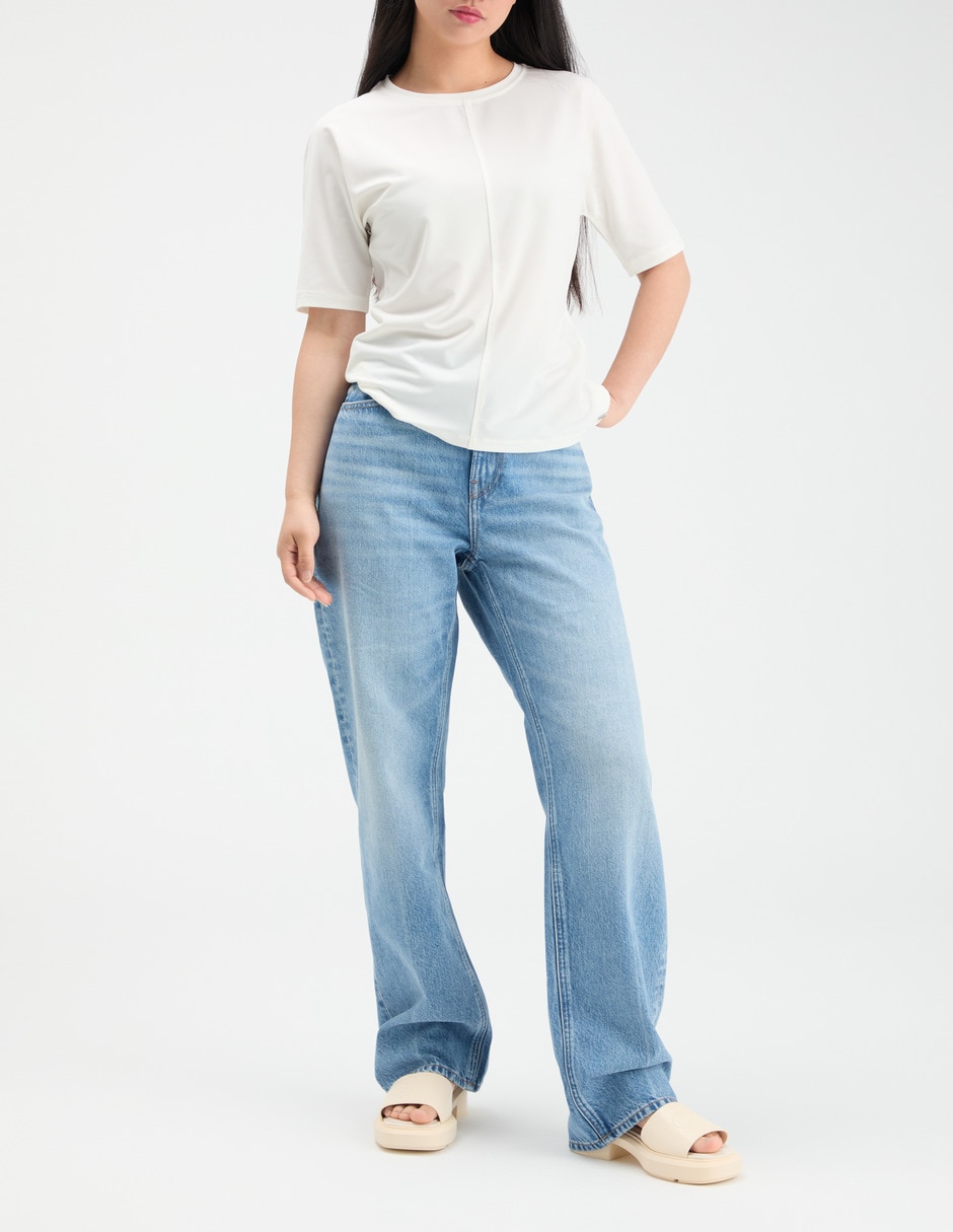 Sandalia plana Chunky Lth Mg para mujer 4