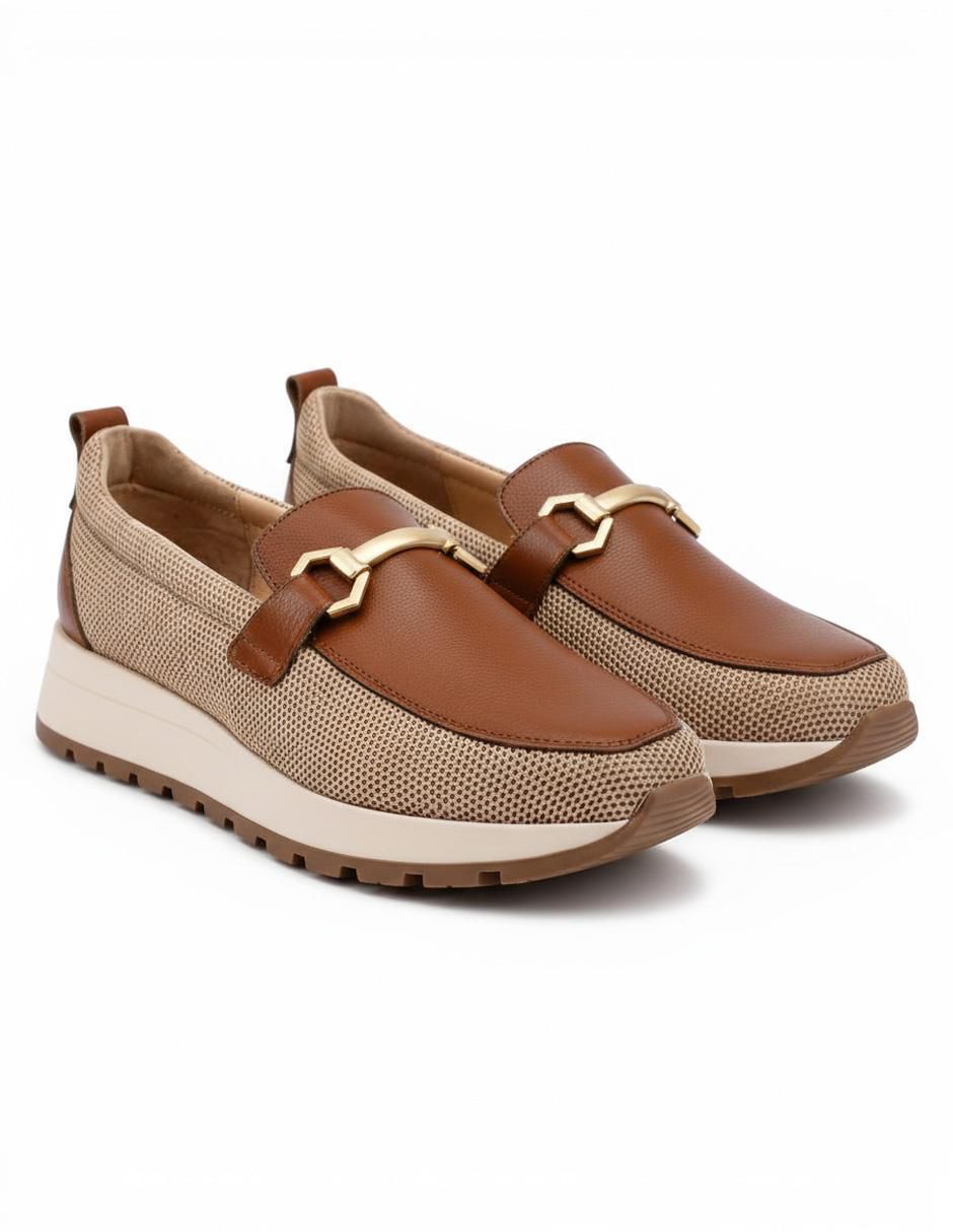 Mocasín Zulia 04 de piel para mujer 2