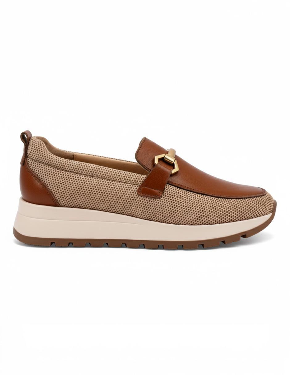 Mocasín Zulia 04 de piel para mujer 3