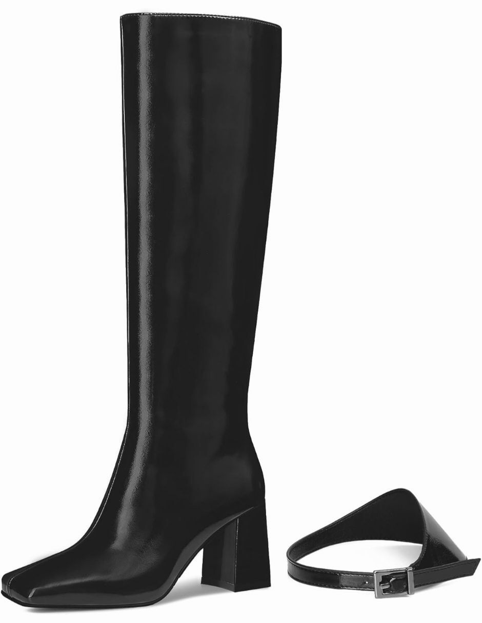 Bota abajo de la rodilla para mujer 4