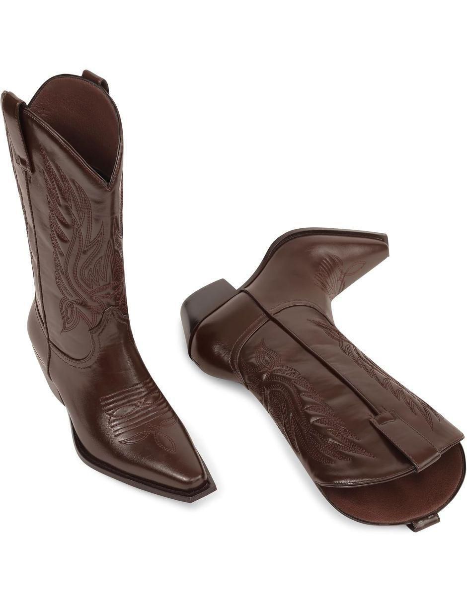 Bota cowboy abajo de la rodilla para mujer 4