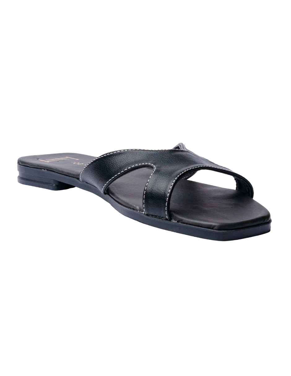 Sandalia plana para mujer 6