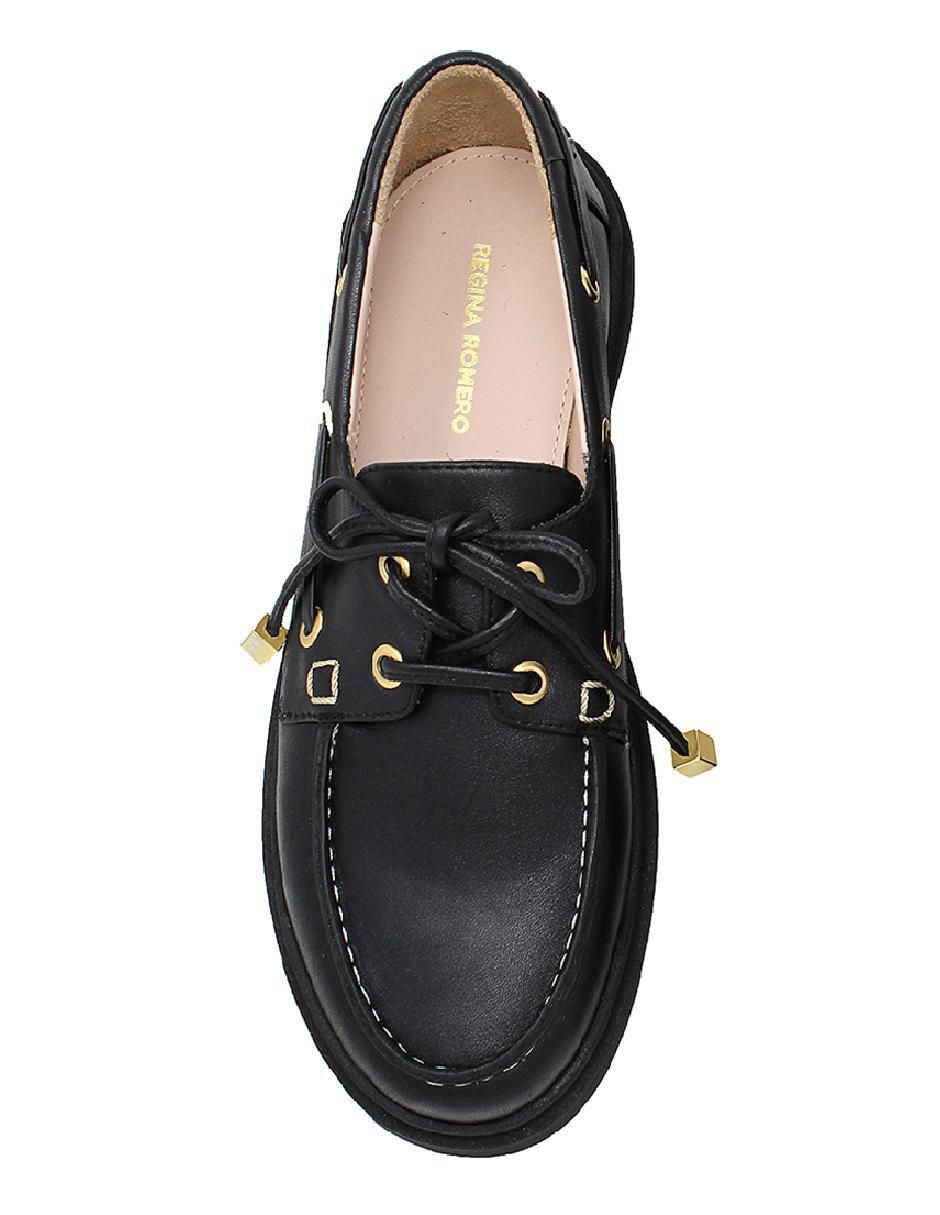 Mocasín regina romero columbia "de" piel "para mujer"