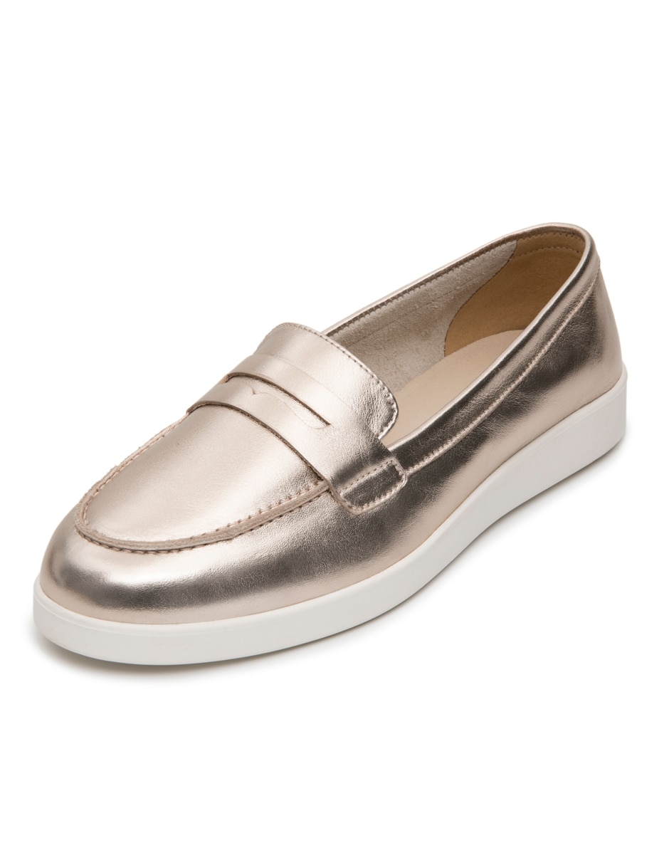 Mocasín de piel para mujer 8