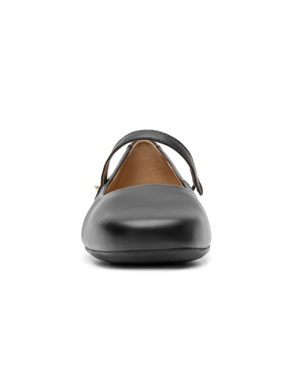 Balerina de piel para mujer 3