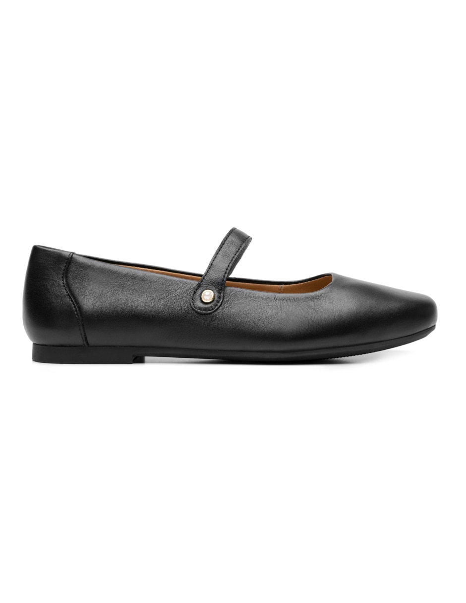 Balerina de piel para mujer 4