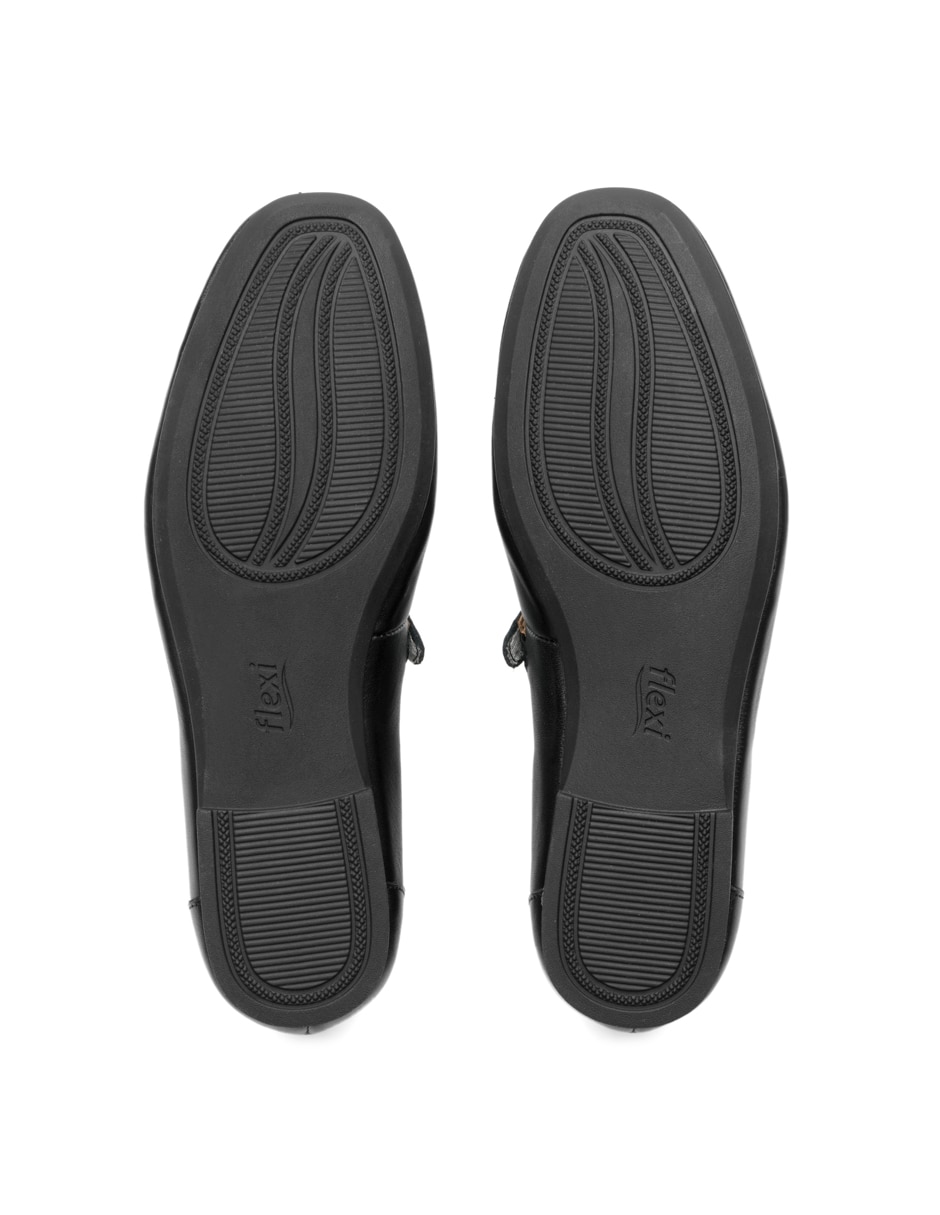 Balerina de piel para mujer 5
