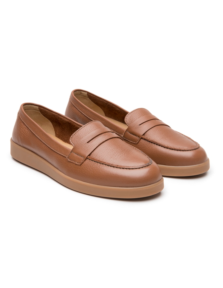 Mocasín de piel para mujer 7