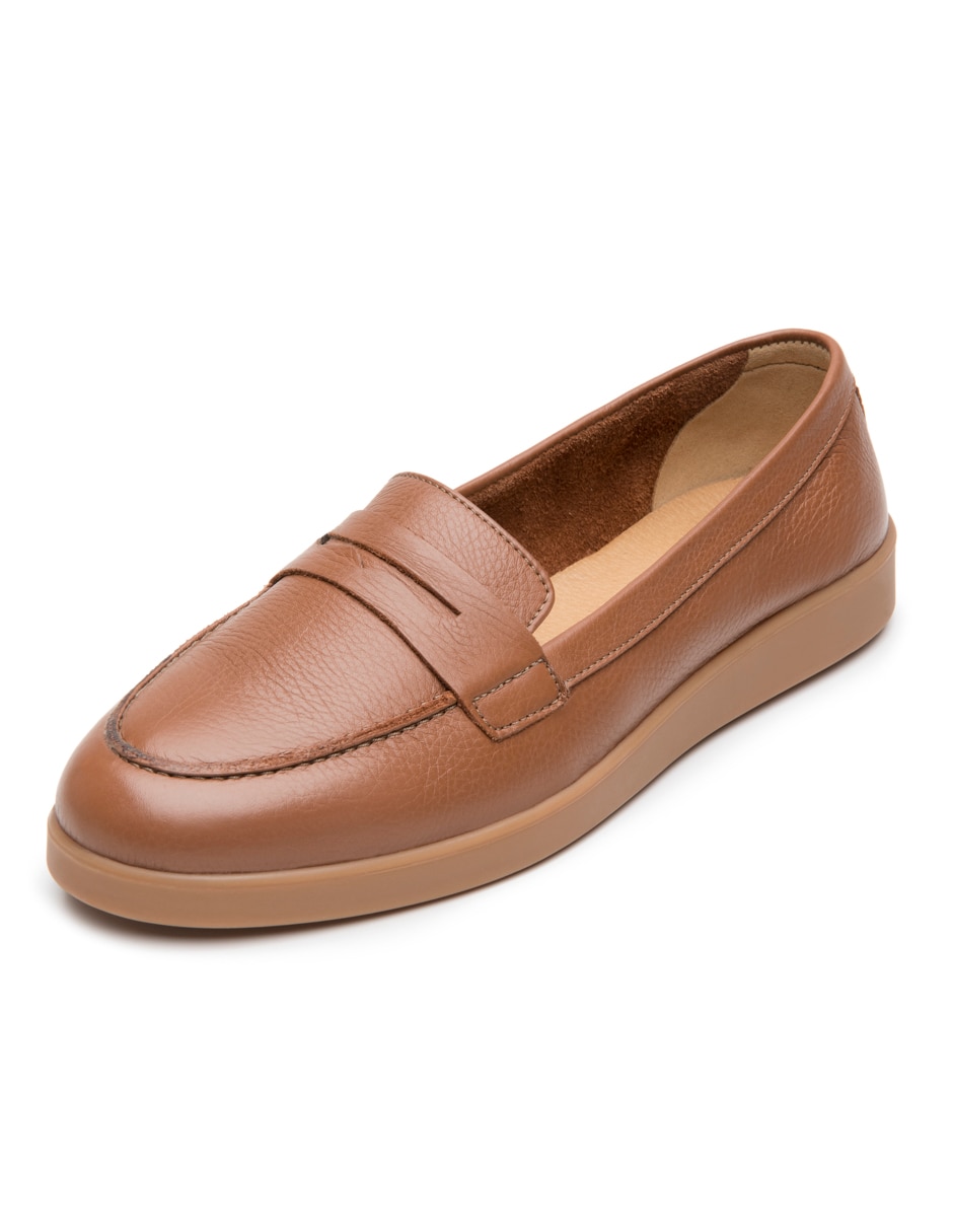 Mocasín de piel para mujer 8