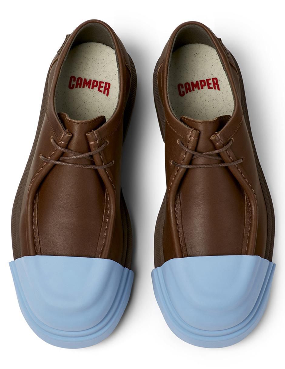 Zapato Junction de piel para mujer 5