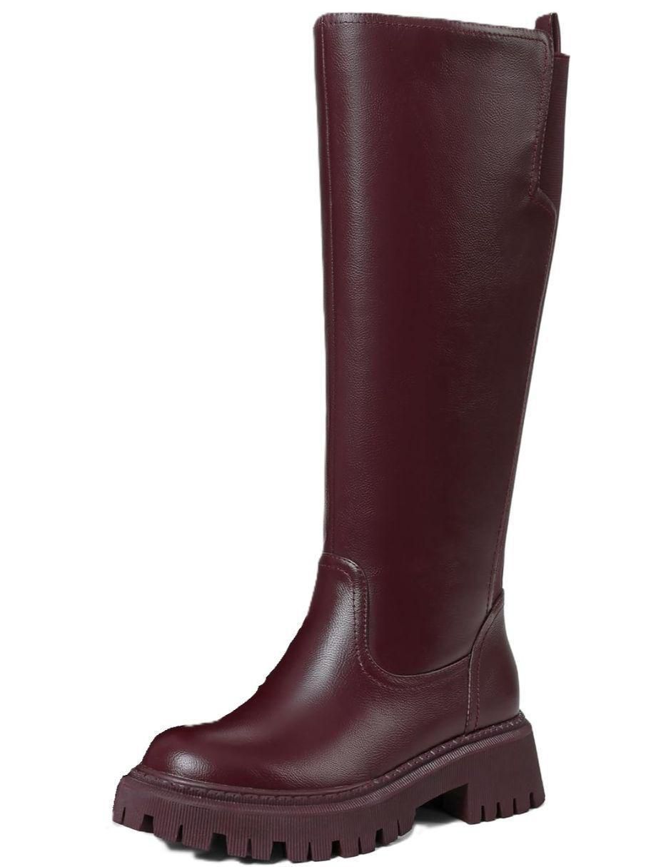 Bota abajo de la rodilla para mujer