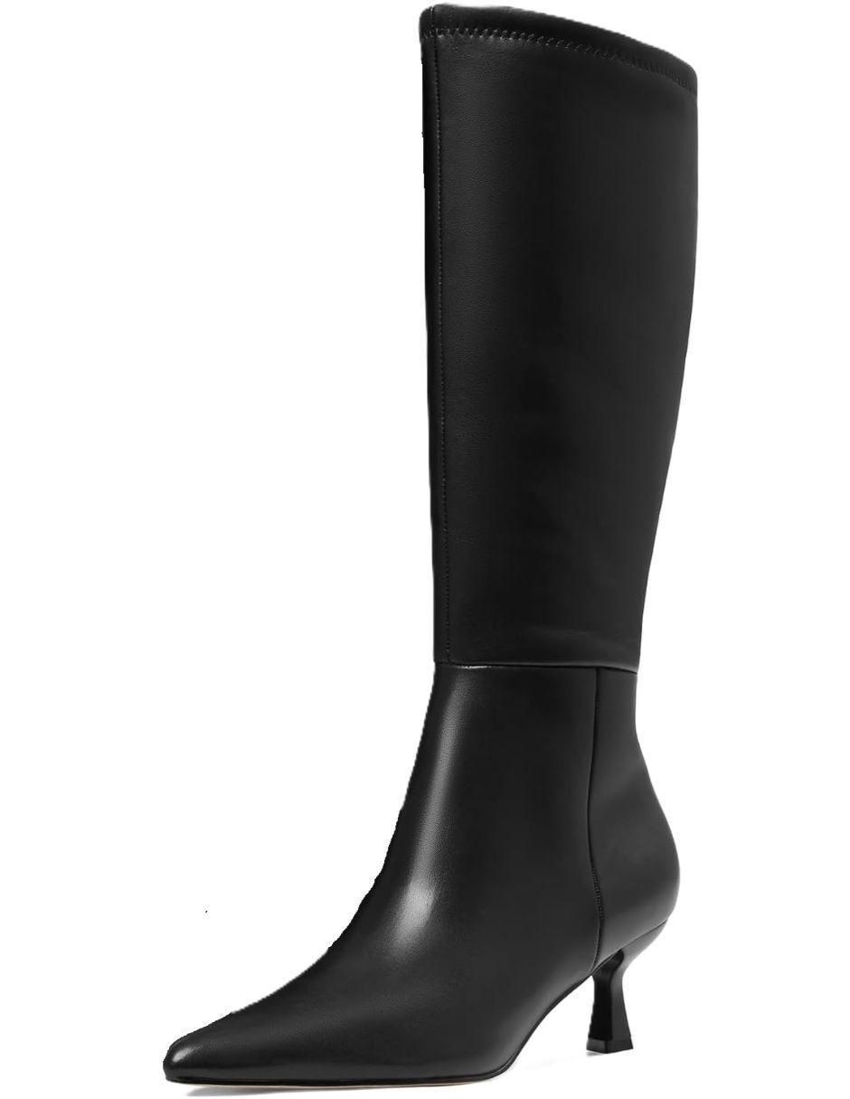 Bota abajo de la rodilla para mujer