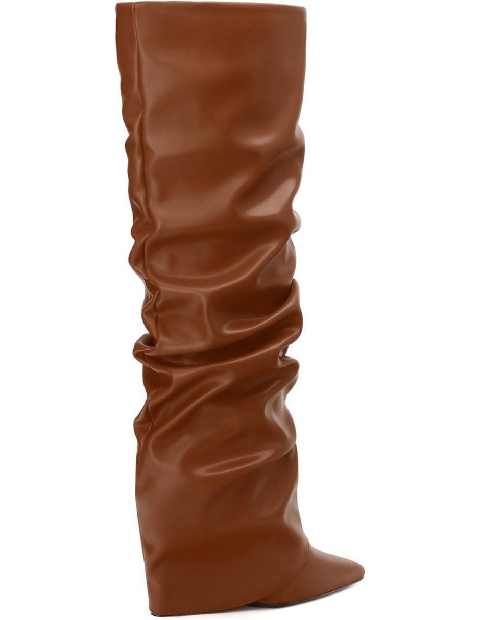 Bota abajo de la rodilla para mujer 4
