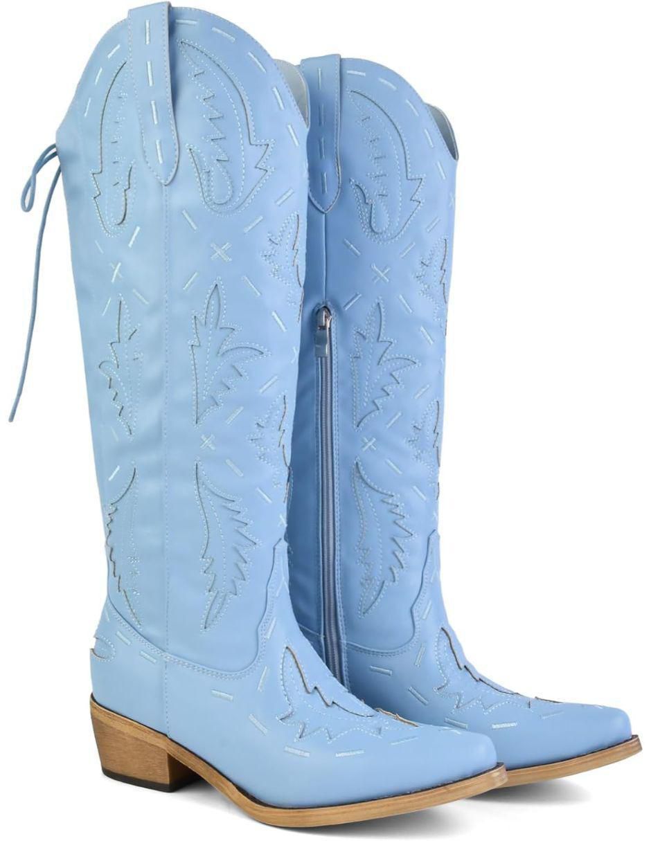 Bota cowboy abajo de la rodilla para mujer 3