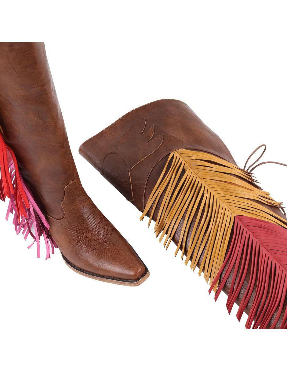 Bota abajo de la rodilla para mujer 4