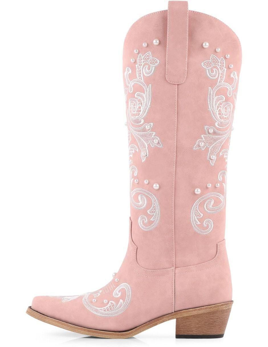 Bota cowboy abajo de la rodilla para mujer 3