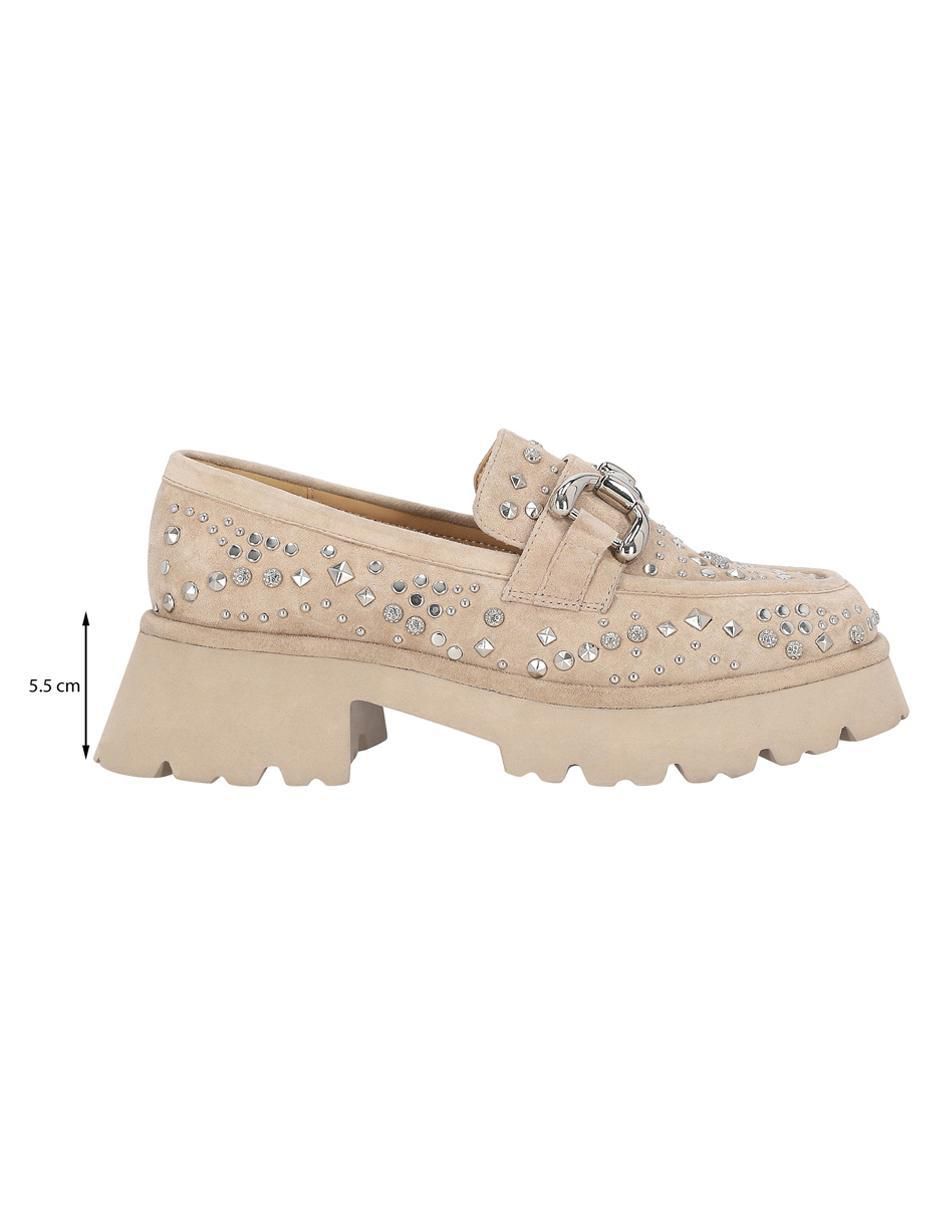 Mocasín de gamuza para mujer 8