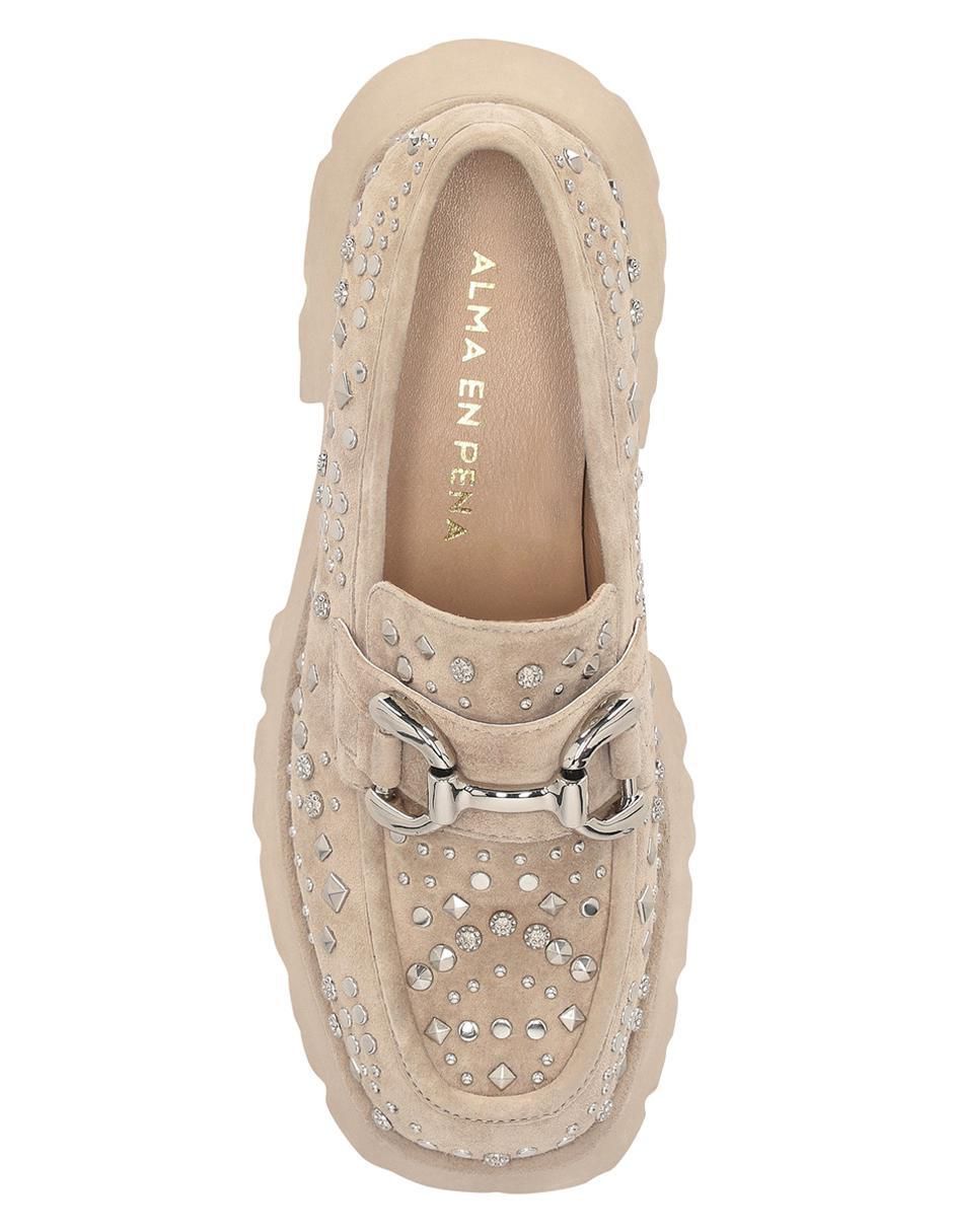 Mocasín de gamuza para mujer 5