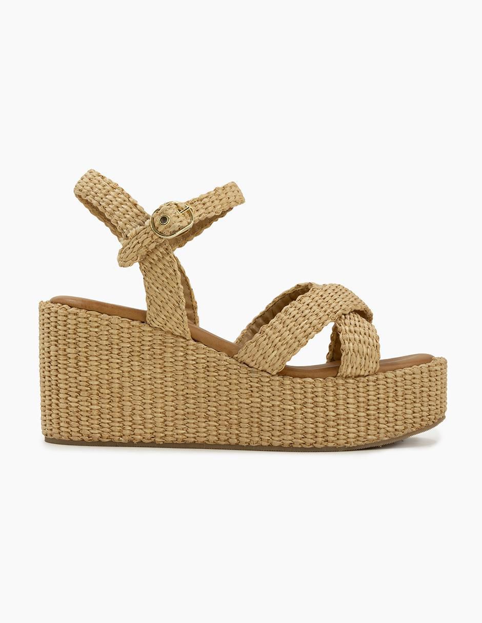 Sandalia de tacón Detailed Soles para mujer