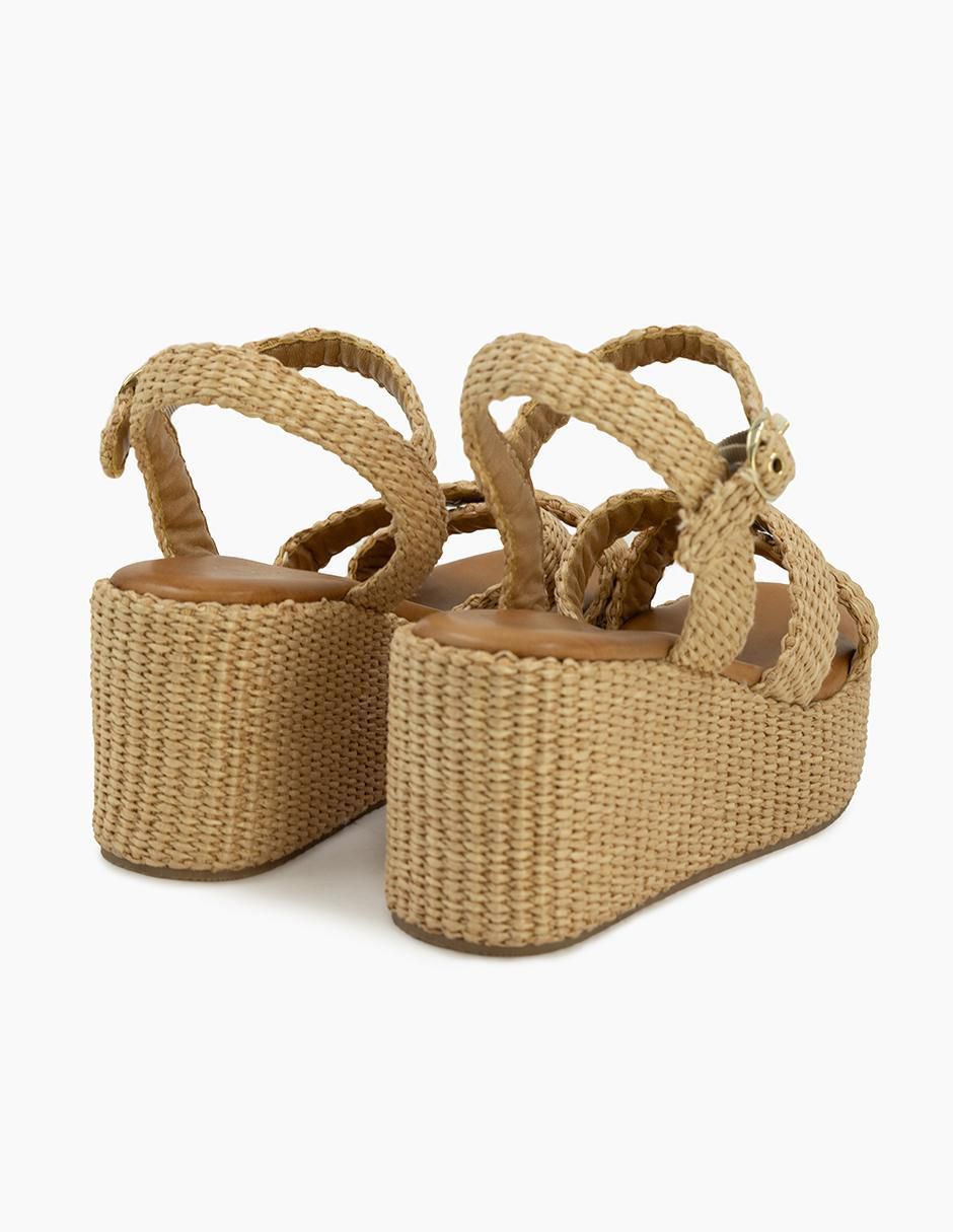 Sandalia de tacón Detailed Soles para mujer 3