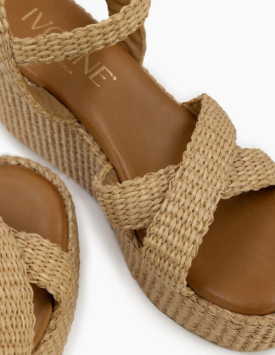Sandalia de tacón Detailed Soles para mujer 4
