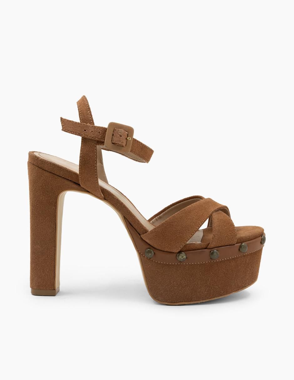 Sandalia de tacón para mujer