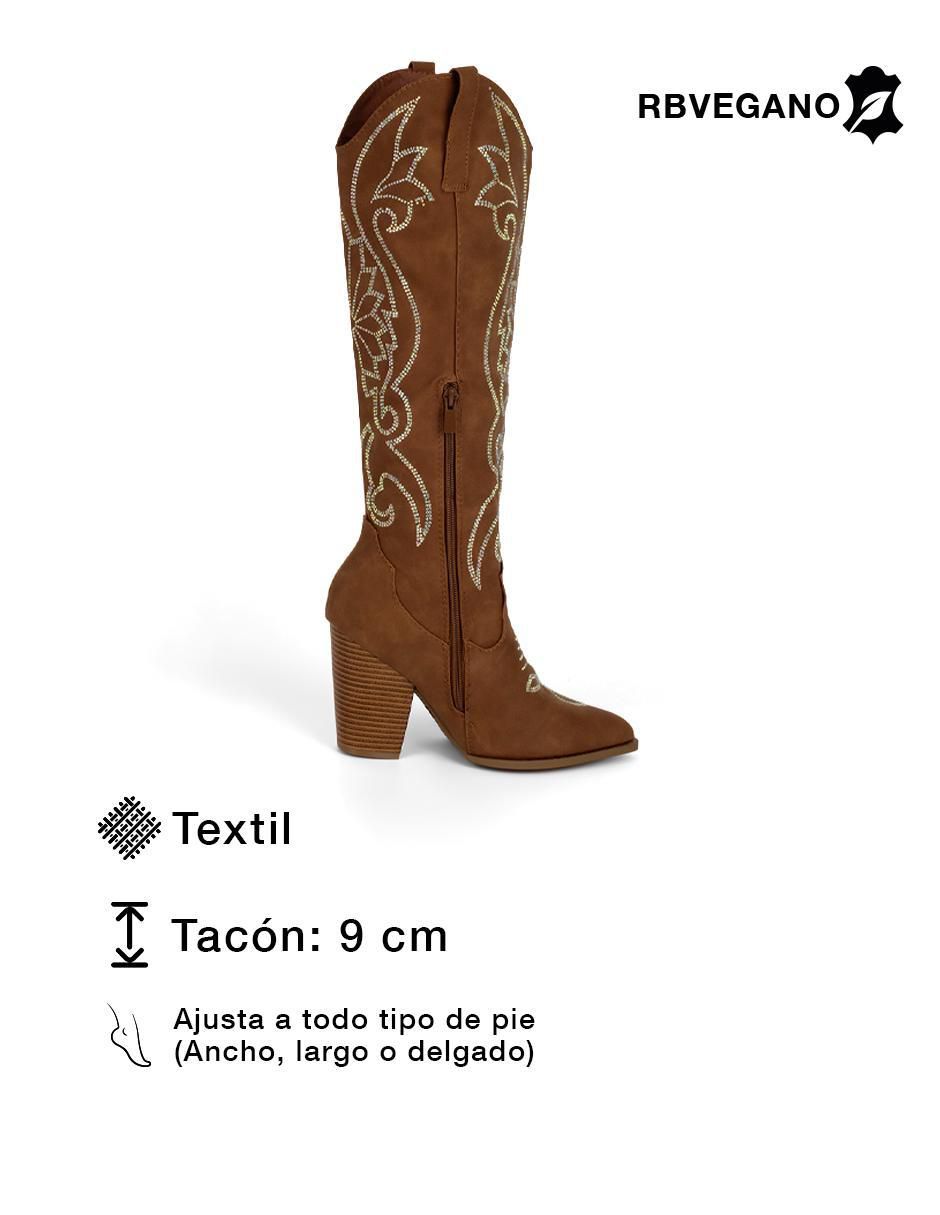 Bota cowboy abajo de la rodilla para mujer 3