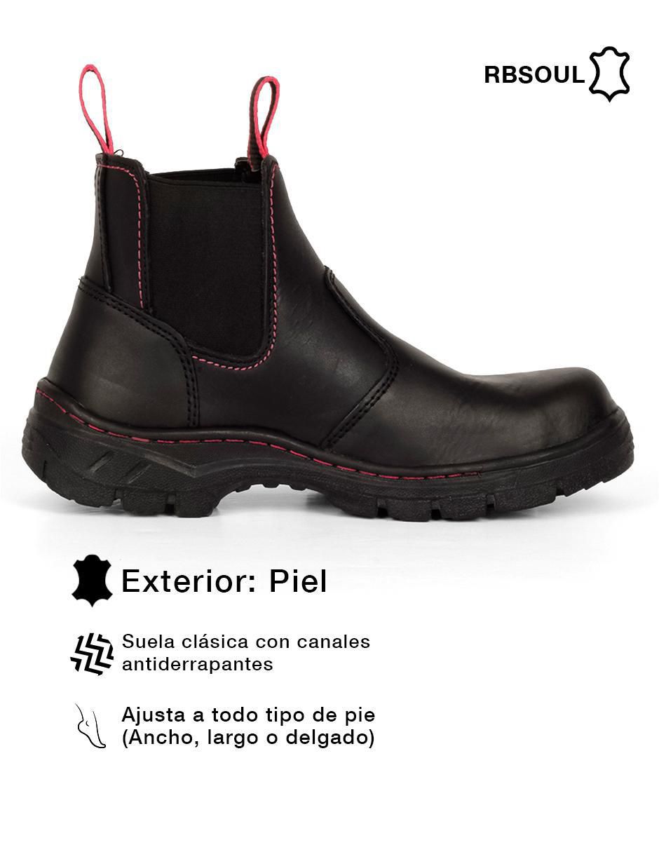 Bota al tobillo de piel para mujer 4